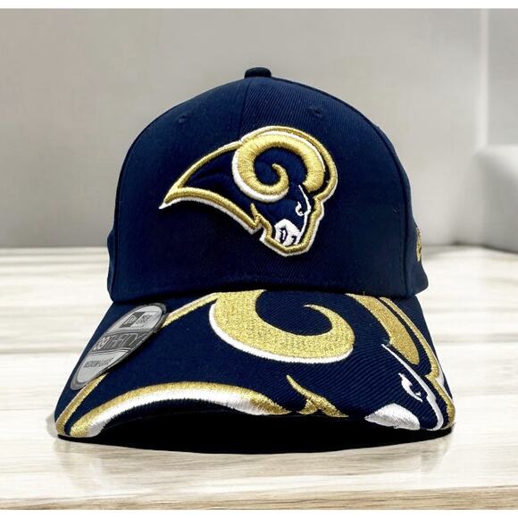 Brand New St Louis Rams 39thirty Fitted Cap Baseball Hat Size Medium-Large - Picture 1 of 12